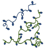 Load image into Gallery viewer, Dies ... to die for metal cutting die - Christmas Lights corner &amp; strand