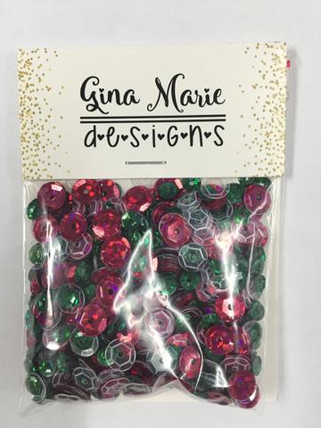 Gina Marie  Sequins mix - Christmas