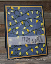 Load image into Gallery viewer, Gina Marie Metal cutting die - Christmas Strand of Lights