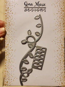 Gina Marie Metal cutting die - Christmas Strand of Lights