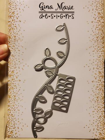 Gina Marie Metal cutting die - Christmas Strand of Lights