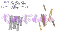 Load image into Gallery viewer, Dies ... to die for metal cutting die - Clothes pins
