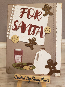 Dies ... to die for metal cutting die - Milk and Cookies - Gingerbread Man