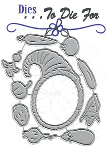 Dies ... to die for metal cutting die - Cornucopia & vegetables