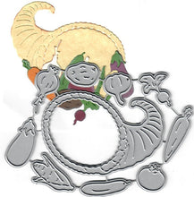 Load image into Gallery viewer, Dies ... to die for metal cutting die - Cornucopia &amp; vegetables