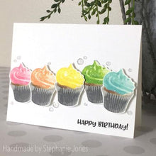 Load image into Gallery viewer, Gina Marie Clear stamp set - Cupcake stamp