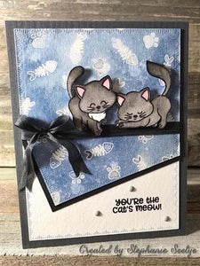 Gina Marie Clear stamp set - Cute kitty