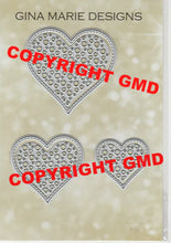 Load image into Gallery viewer, Gina Marie Metal cutting die - Cut in out heart