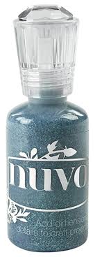 Nuvo Crystal glitter Drops -  Dazzling Blue