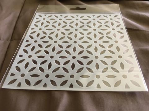 Gina Marie stencil 6x6 - Deco flower