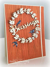 Load image into Gallery viewer, Gina Marie Metal cutting die - Detailed flower wreath