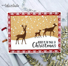 Load image into Gallery viewer, Gina Marie Metal cutting die - Double Roped Rectangle
