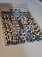 Load image into Gallery viewer, Gina Marie Metal cutting die - Double Roped Rectangle