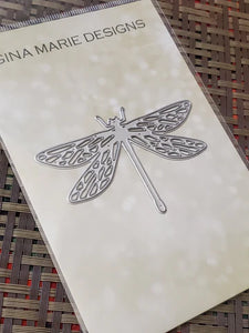 Gina Marie Metal cutting die - Dragonfly