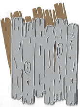 Load image into Gallery viewer, Dies ... to die for metal cutting die - Driftwood background plate