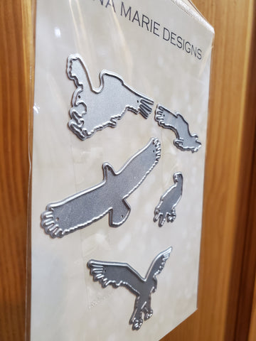 Gina Marie Metal cutting die -  Eagles