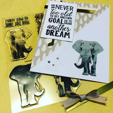 Load image into Gallery viewer, Gina Marie Clear stamp set - Elephant layered