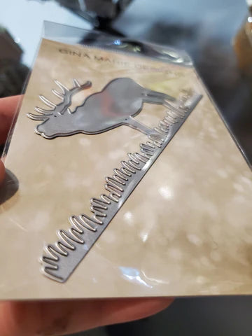 Gina Marie Metal cutting die - Elk Call
