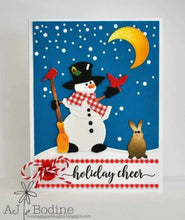 Load image into Gallery viewer, Gina Marie Metal cutting die - Falling Snow background