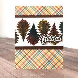 Gina Marie Clear stamp set - Fall leaves