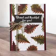 Load image into Gallery viewer, Gina Marie Clear stamp set - Fall leaves