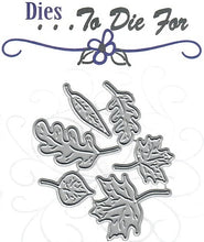 Load image into Gallery viewer, Dies ... to die for metal cutting die - Fall Leaves set