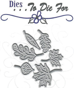 Dies ... to die for metal cutting die - Fall Leaves set