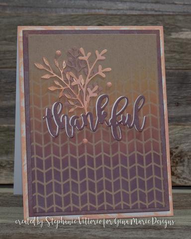 Gina Marie Metal cutting die - Fall Style Branches