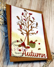 Load image into Gallery viewer, Dies ... to die for metal cutting die - Fall seasons Words with shadow - Fall Cider Donuts Breeze Autumn