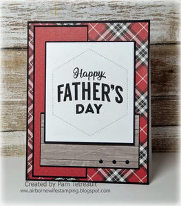 Gina Marie Clear stamp set - Father's Day