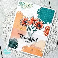 Load image into Gallery viewer, Gina Marie Metal cutting die - Feather Lace circle