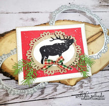 Load image into Gallery viewer, Gina Marie Metal cutting die - Feather Lace Oval