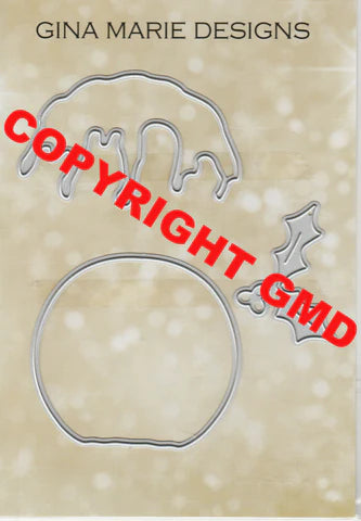 Gina Marie Metal cutting die - Figgy Pudding