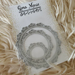 Gina Marie Metal cutting die -  Filigree lace Circle