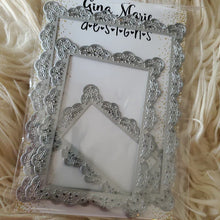Load image into Gallery viewer, Gina Marie Metal cutting die -  Filigree lace rectangle