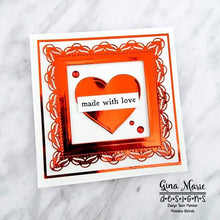 Load image into Gallery viewer, Gina Marie Metal cutting die -  Filigree lace square