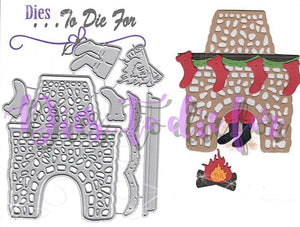 Dies ... to die for metal cutting die Fireplace - Santa's