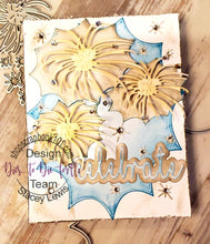 Load image into Gallery viewer, Dies ... to die for metal cutting die - Explosion nesting mat / background set