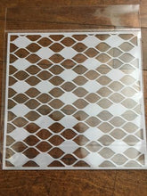 Load image into Gallery viewer, Gina Marie stencil 6x6 - Fish Net