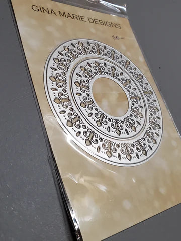 Gina Marie Metal cutting die - Fleur Circle