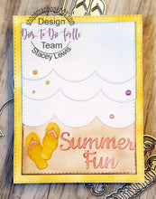 Load image into Gallery viewer, Dies ... to die for metal cutting die - Scallop edge border