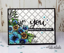 Load image into Gallery viewer, Gina Marie Clear stamp set -  Floral corner
