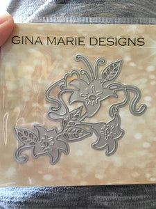Gina Marie Metal cutting die - flower branch