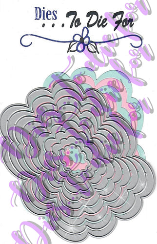 Dies ... to die for metal cutting die - Flower mat nesting - 9 sizes