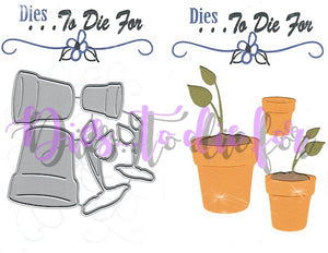 Dies ... to die for metal cutting die - Flower pot set