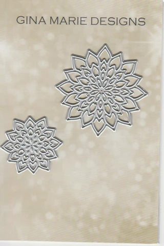 Gina Marie Metal cutting die - Flower silhouette