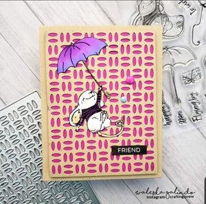 Gina Marie Clear stamp set - Flying By Mice
