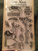 Load image into Gallery viewer, Gina Marie Clear stamp set - Forest Friends