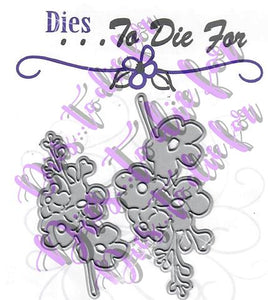 Dies ... to die for metal cutting die - Forget me not Flower stems