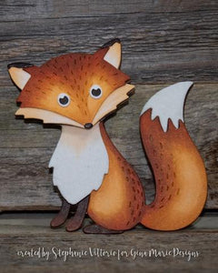 Gina Marie Metal cutting die - Fox layered